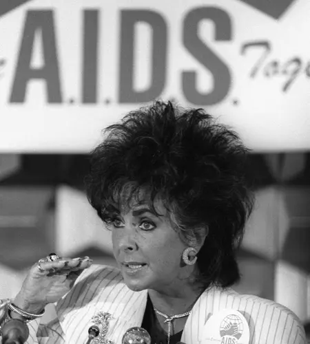 Elizabeth Taylor AIDS awareness